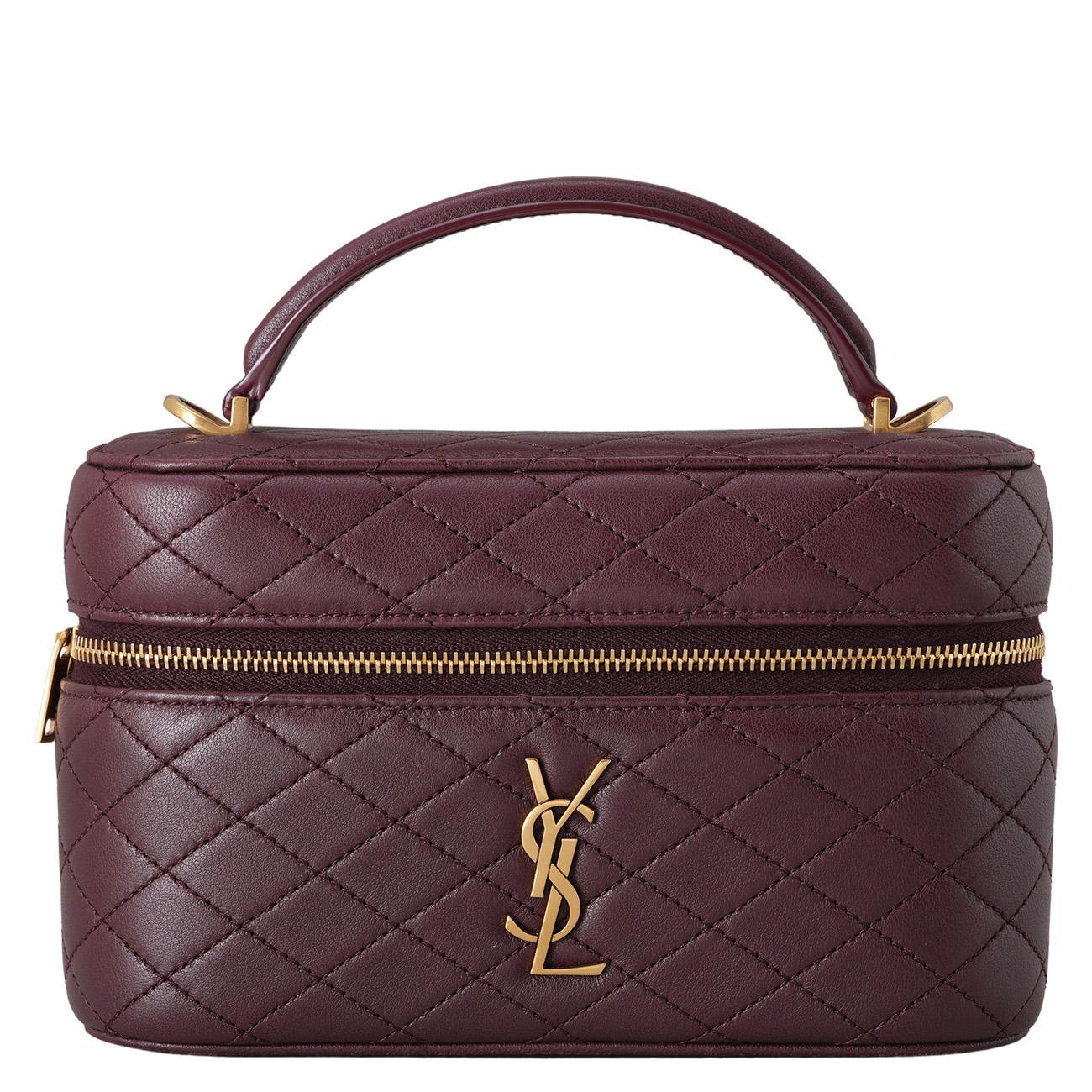 YVES SAINT LAURENT(USED)생로랑 766731 가비 베니티 탑핸들백